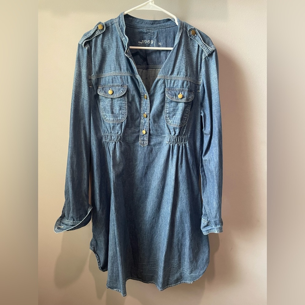 Gap Maternity Denim tunic